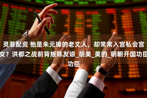 灵菲配资 他是朱元璋的老丈人,却常常入宫私会宫女?洪都之战前背叛陈友谅_胡美_美的_明朝开国功臣